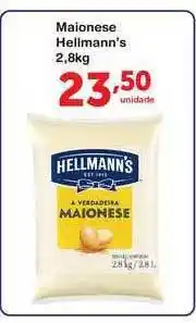 Roldão Maionese Hellmann's 2.8kg oferta