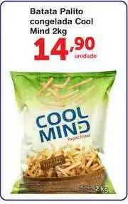 Roldão Batata Palito Congelada Coll Mind 2kg oferta