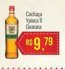 Mart Minas Cachaça Ypioca 1l Guarana oferta
