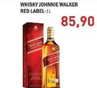 Decisão Atacarejo Whisky Johnnie Walker Red Label 1L oferta