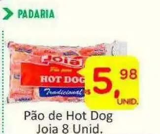 Atacado Máximo Pão De Hot Dog Joia 8 Unid. oferta