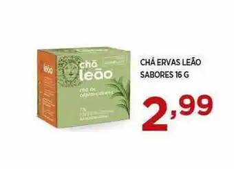 Apoio Mineiro Chá Ervas Leão Sabores 16g oferta