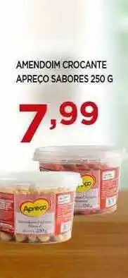 Apoio Mineiro Amendoim Crocante Apreço Sabores 250g oferta