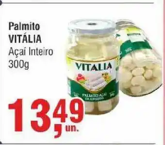 Arena Atacado Palmito Vitália Açaí Inteiro 300g oferta