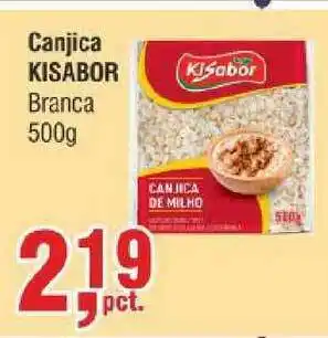 Arena Atacado Canjica Kisabor Branca 500g oferta