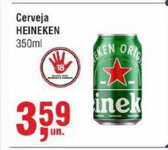 Higa Atacado Cerveja Heineken 350ml oferta