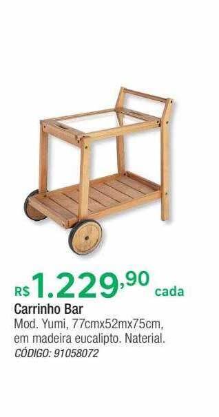 Carrinho bar