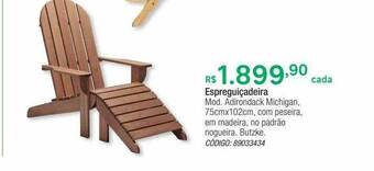 Leroy Merlin Espreguiçadeira oferta