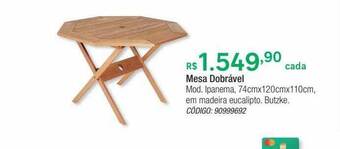 Leroy Merlin Mesa dobrável oferta
