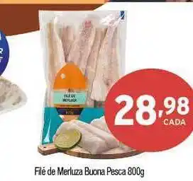 Supermercados Intercontinental Filé De Merluza Buona Pesca 800g oferta