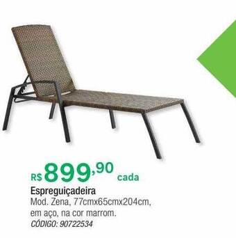 Leroy Merlin Espreguiçadeira oferta