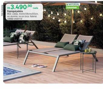 Leroy Merlin Espreguiçadeira oferta