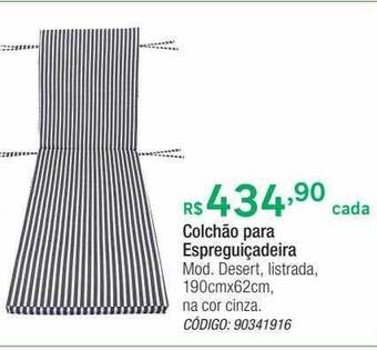 Leroy Merlin Colchão para espreguiçadeira oferta