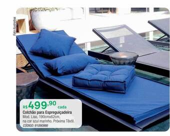 Leroy Merlin Colchão para espreguiçadeira oferta