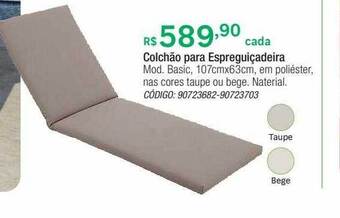 Leroy Merlin Colchão para espreguiçadeira oferta
