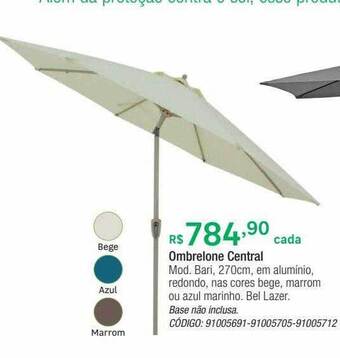 Leroy Merlin Ombrelone central oferta