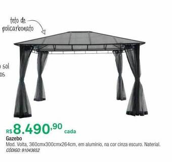 Leroy Merlin Gazebo oferta