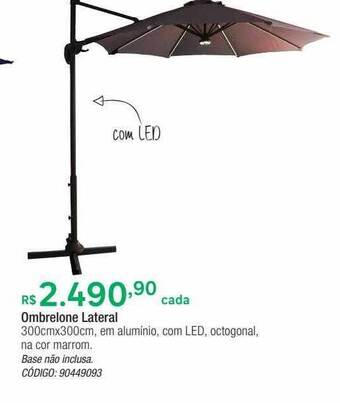 Leroy Merlin Ombrelone lateral oferta