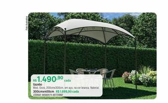 Leroy Merlin Gazebo oferta
