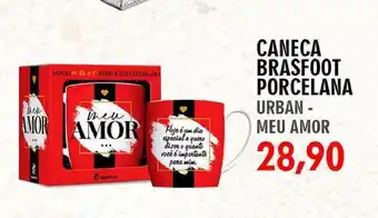 Canaca Brasfoot Porcelana Urban Meu Amor