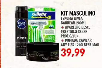 Supermercados Rena Kit Masculino oferta