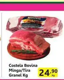 Costela Bovina Minga-tira Granel 1kg