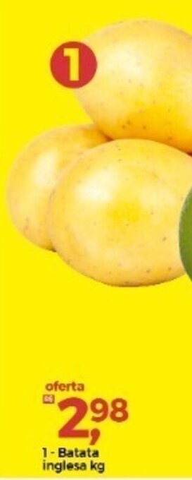 Frangolândia Batata Inglesa 1kg oferta