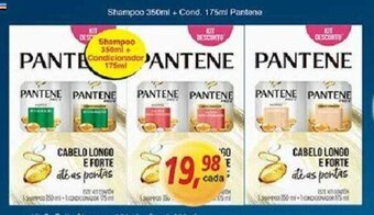 Supermercados Guanabara Shampoo 350ml + Cond. 175ml Pantene oferta