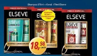 Supermercados Guanabara Shampoo 375ml + Cond. 170ml Elseve oferta