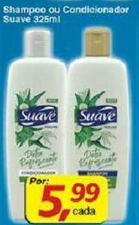 Supermercados Guanabara Shampoo ou Condicionador Suave 325ml oferta