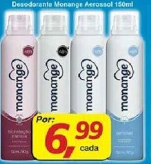 Supermercados Guanabara Desodorante Monange Aerossol 150ml oferta