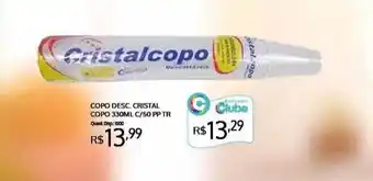 Bistek Supermercados Copo desc. cristal copo oferta