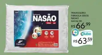 Travesseiro fibrasca 50x70 nasao