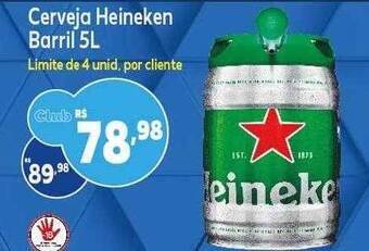 GoodBom Cerveja heineken barril oferta