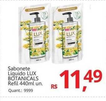Supermercados Koch Sabonete liquido lux botanicals refil oferta