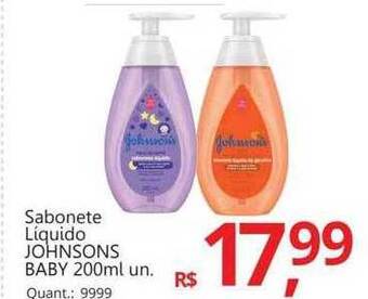 Supermercados Koch Sabonete liquido johnsons baby oferta