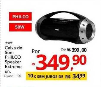 Supermercados Koch Caixa de som philco speaker extreme oferta
