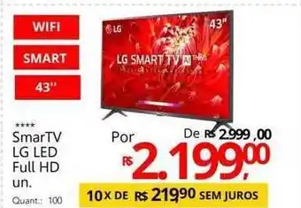 Supermercados Koch Smart tv lg led full hd oferta