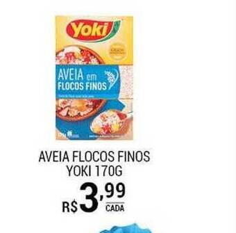 Aveia flocos finos yoki