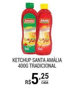 Ketchup santa amália tradicional
