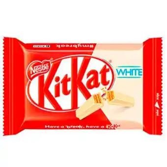 Supermercados Mateus Chocolate branco kit kat pacote oferta