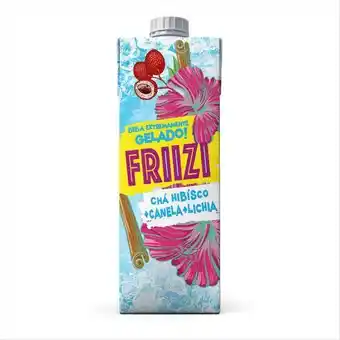 Zona Sul Chá de hibisco com canela e lichia friizi wnutri 1l oferta