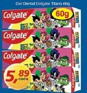 Supermercados Guanabara Gel Dental Colgate Titans 60g oferta