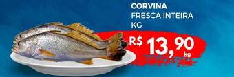 Supermercado Estrela Azul Corvina fresca inteira kg oferta