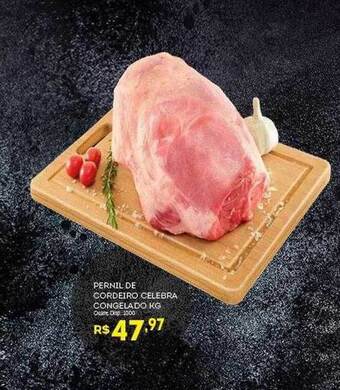 Pernil de cordeiro celebra congelado kg