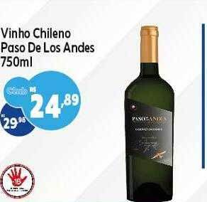 GoodBom Vinho chileno paso de los andes oferta