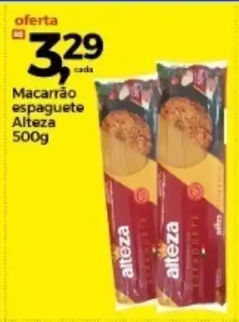 Frangolândia Macarrao espaguete Alteza 500g (comum) oferta