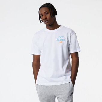 New Balance Camiseta manga curta new balance athletics masculina oferta