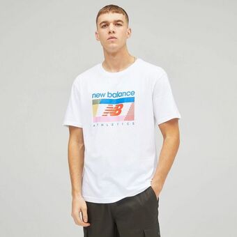 New Balance Camiseta manga curta new balance athletics masculina oferta