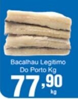 Rossi Supermercado Bacalhau Legitimo do Porto 1kg oferta